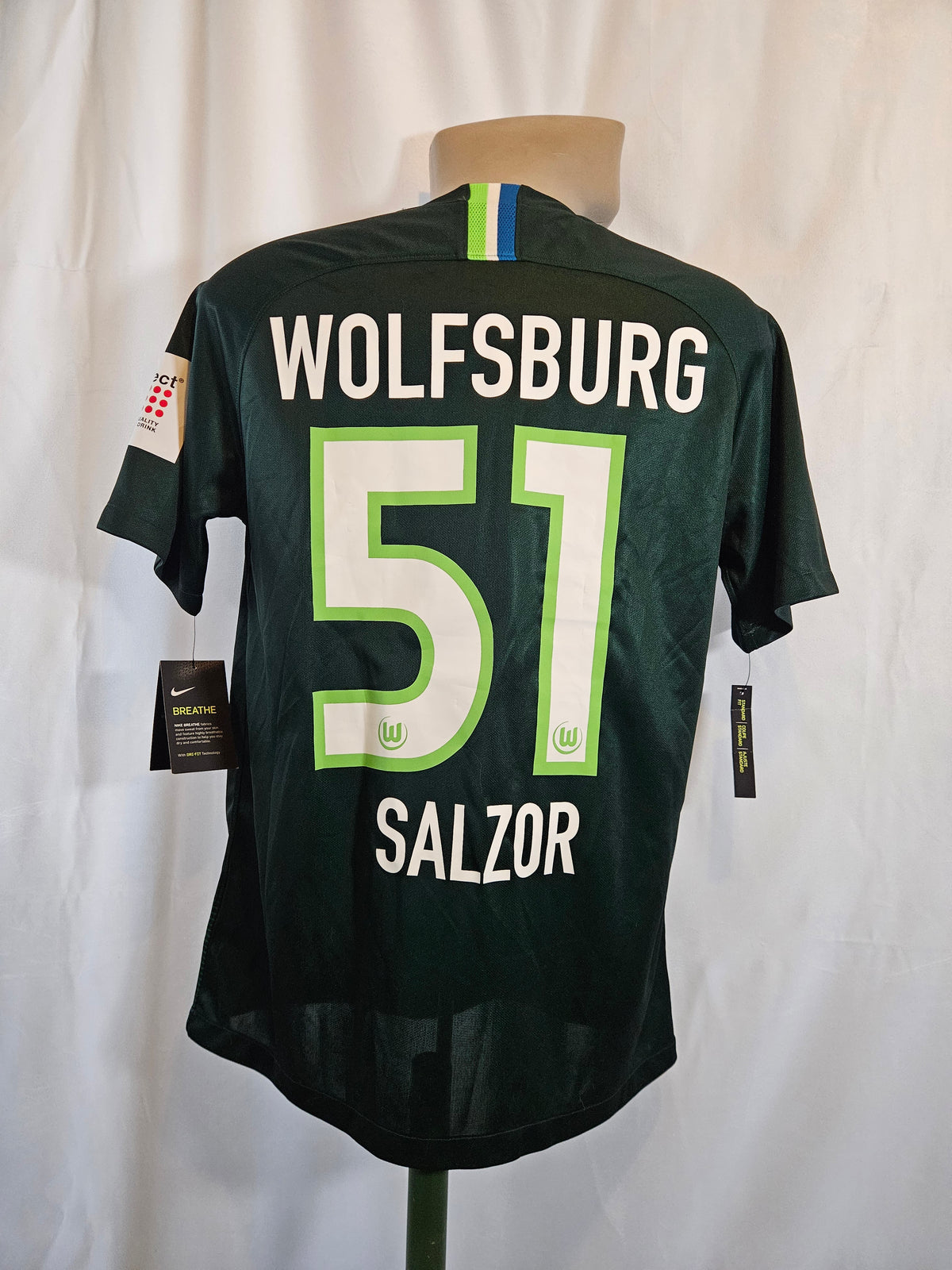 VfL Wolfsburg 2018/2019 Salzor E-Sports M NEU Trikot M