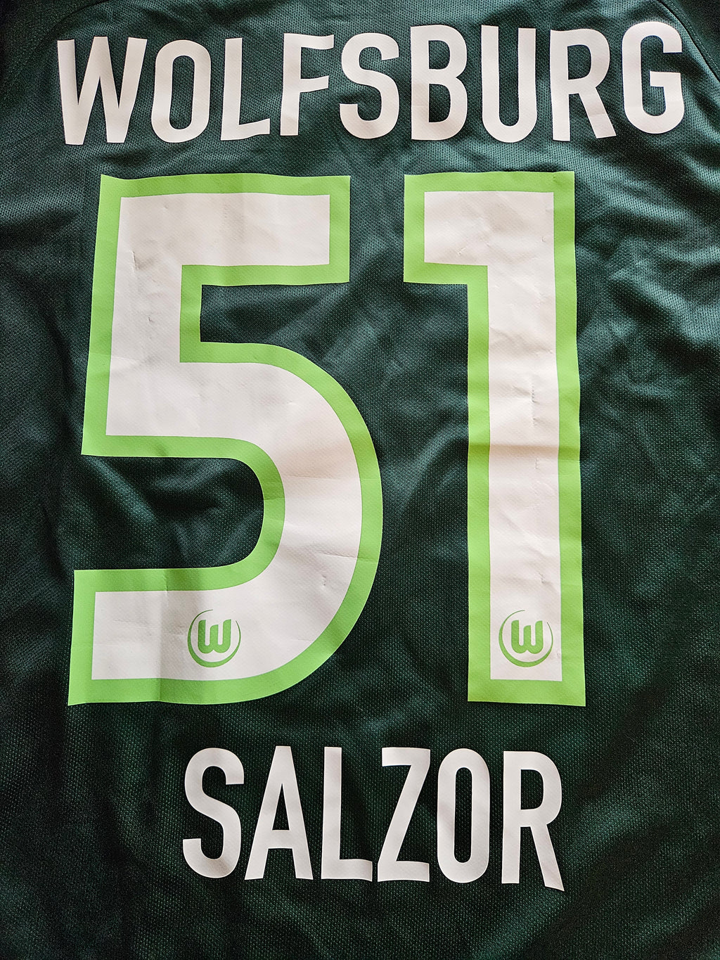 VfL Wolfsburg 2018/2019 Salzor E-Sports M NEU Trikot M