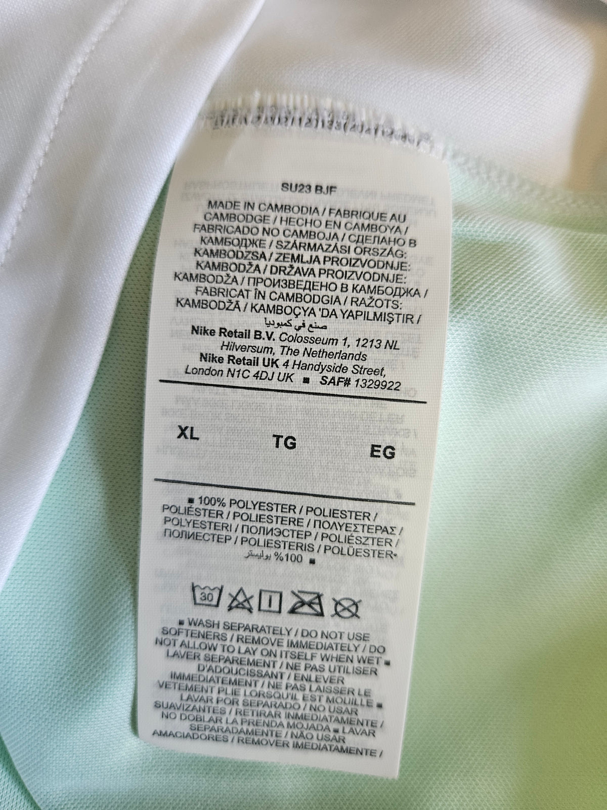 Wolfsburg Trikot XL 2023/2024 Home Nike NEW KIT