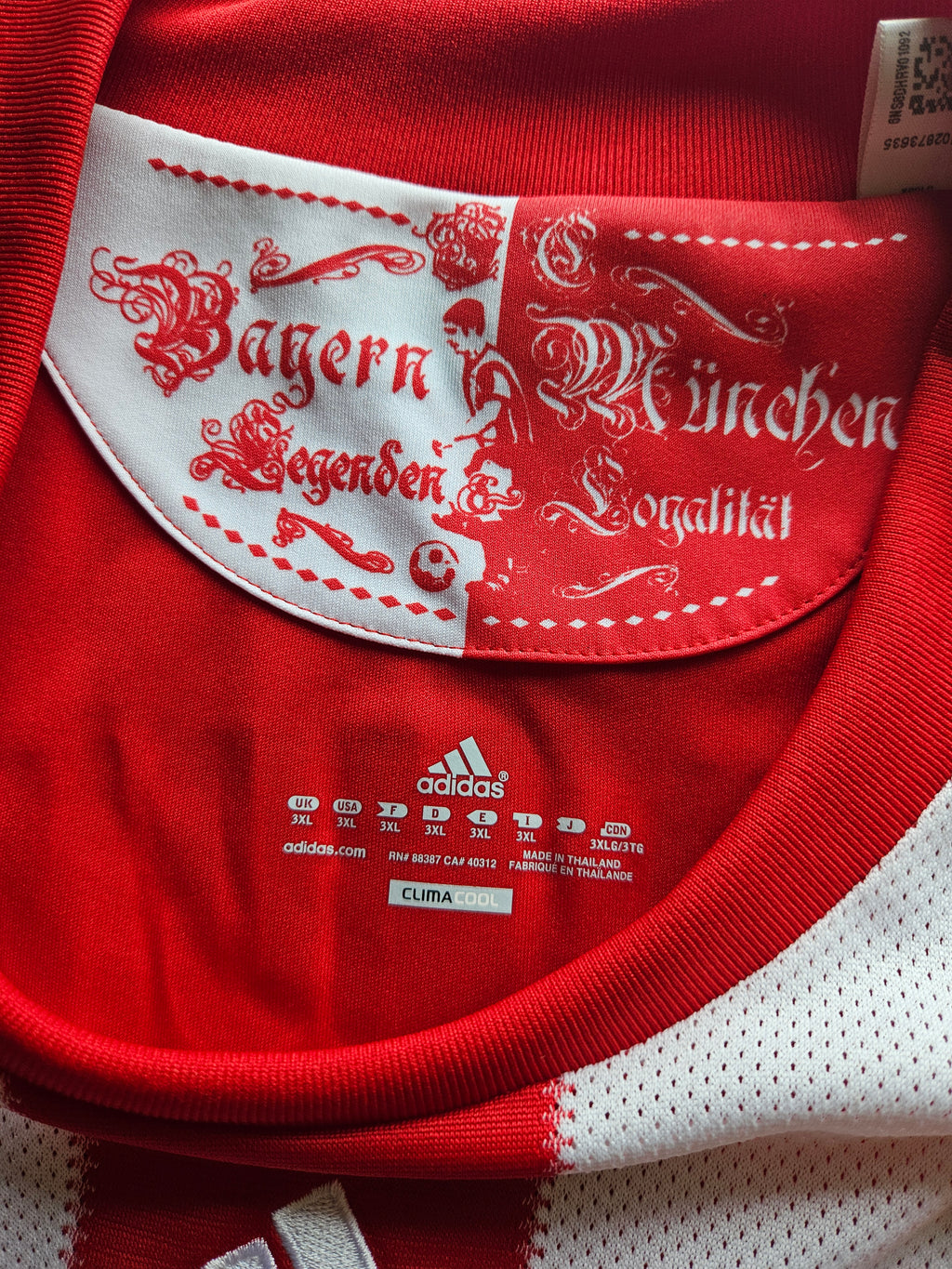 Bayern München Trikot 2010/2011 Heim NEU 3XL Adidas T-Mobile