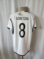 Deutschland 2022 DFB #8 Goretzka Adidas Home XL Neu