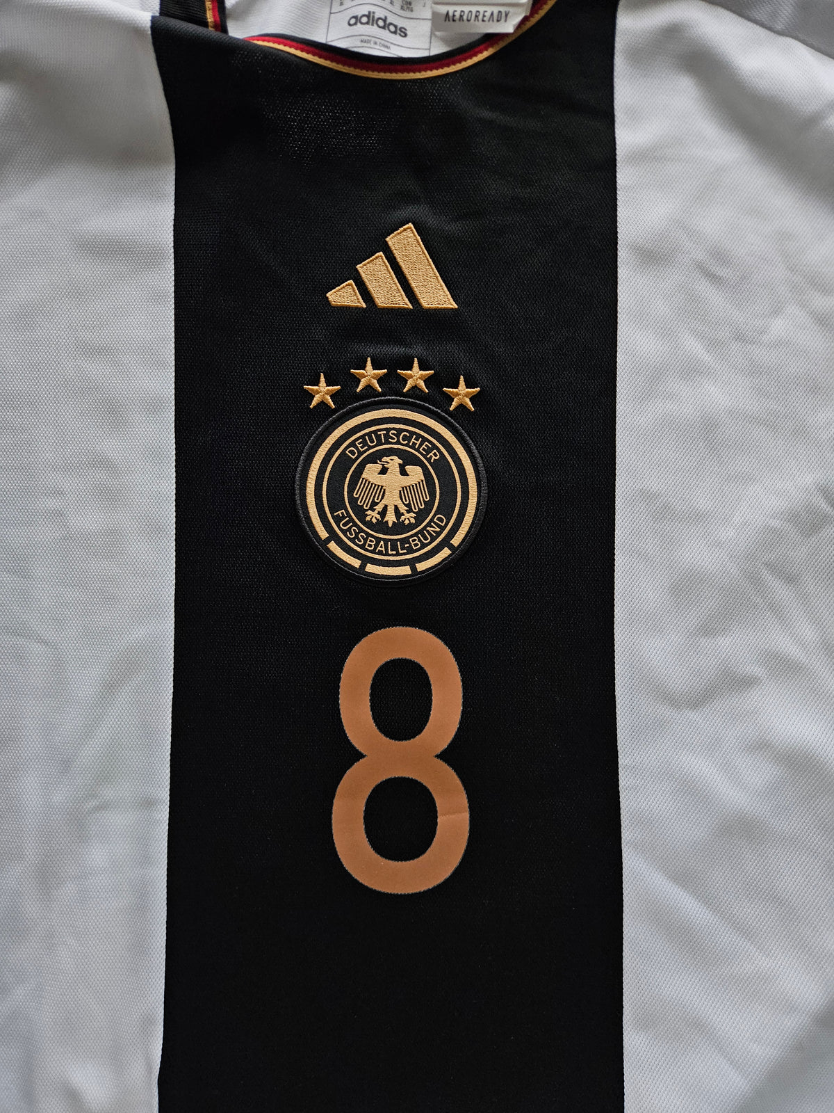 Deutschland 2022 DFB #8 Goretzka Adidas Home XL Neu