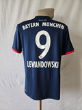 Bayern München 2017/2018 Away Trikot #9 Lewandowski S Adidas Shirt