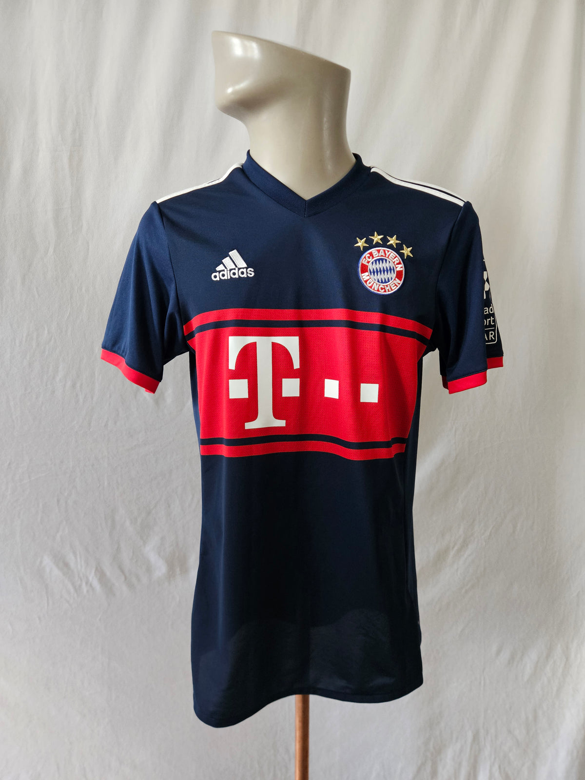 Bayern München 2017/2018 Away Trikot #9 Lewandowski S Adidas Shirt