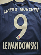 Bayern München 2017/2018 Away Trikot #9 Lewandowski S Adidas Shirt