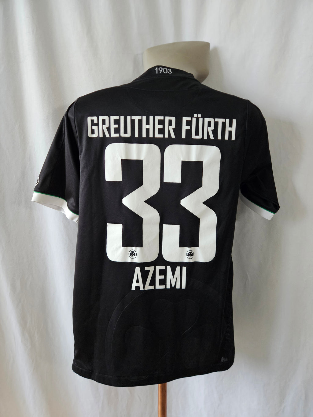 greuther fürth trikot 2012/2013 Auswärts #33 Azemi S KIT Shirt JAKO