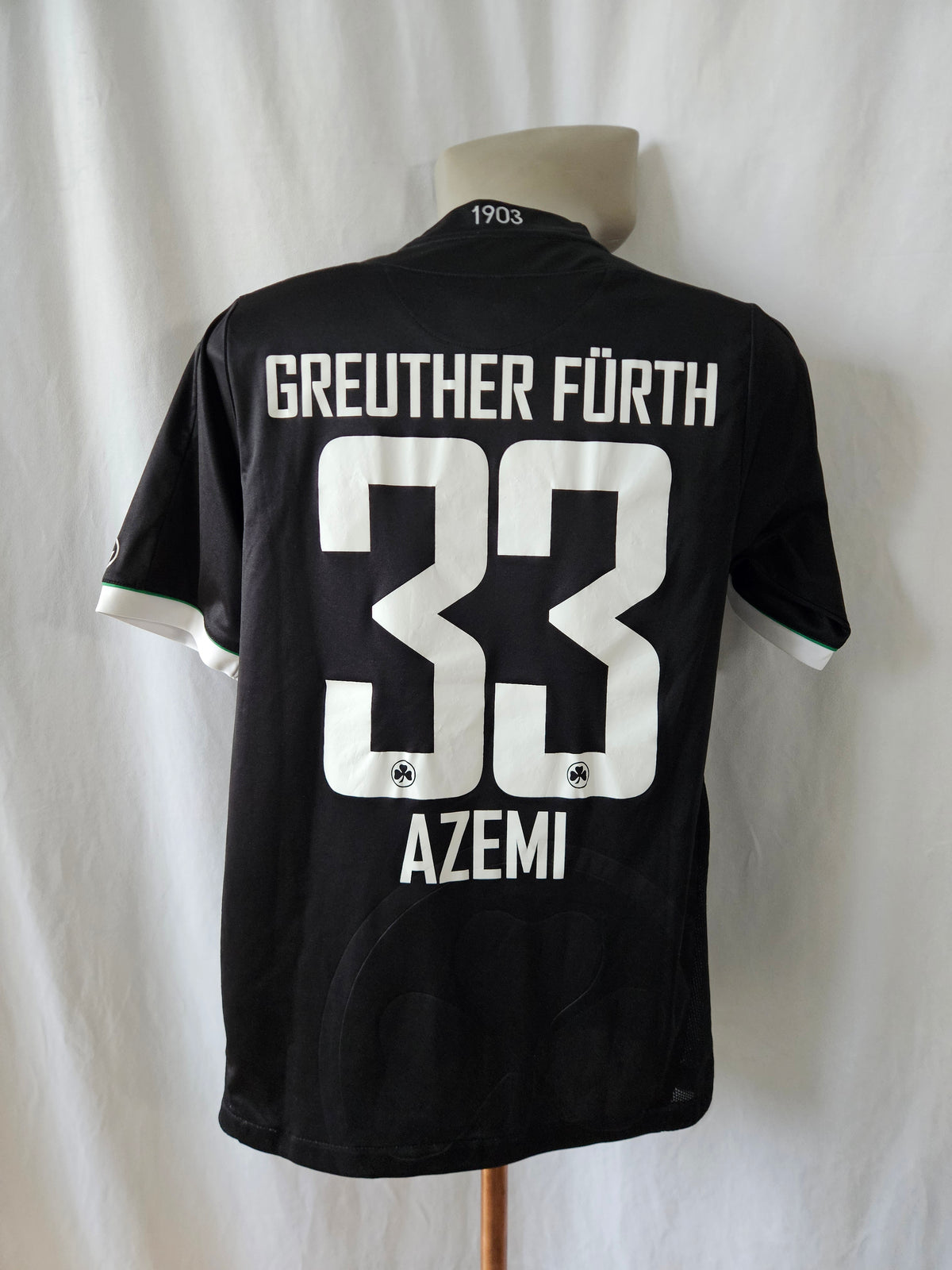 greuther fürth trikot 2012/2013 Auswärts #33 Azemi S KIT Shirt JAKO