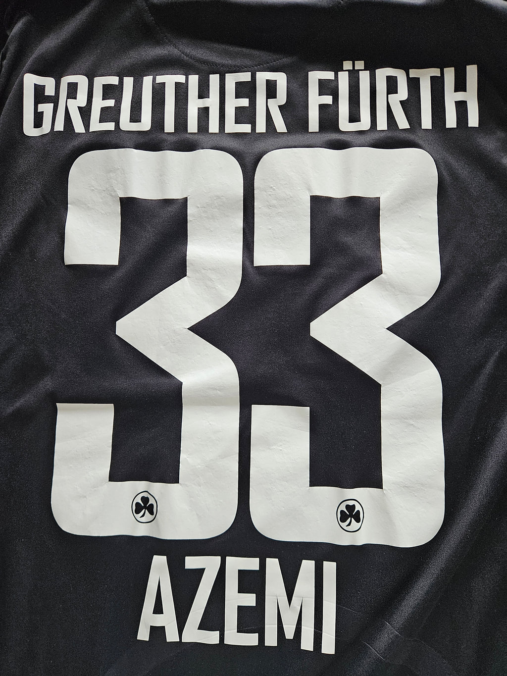 greuther fürth trikot 2012/2013 Auswärts #33 Azemi S KIT Shirt JAKO