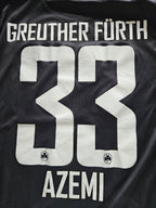 greuther fürth trikot 2012/2013 Auswärts #33 Azemi S KIT Shirt JAKO
