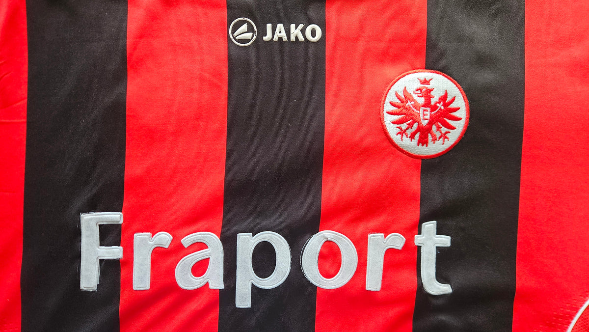 Eintracht Frankfurt 2010/2011 3XL Heimtrikot #30 Caio JAKO