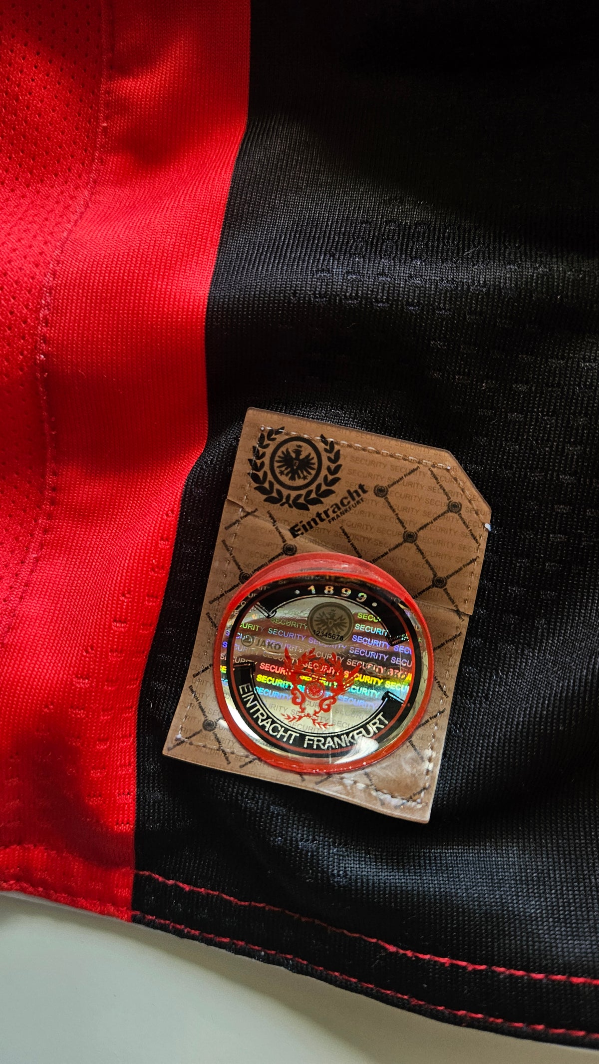 Eintracht Frankfurt 2010/2011 3XL Heimtrikot #30 Caio JAKO