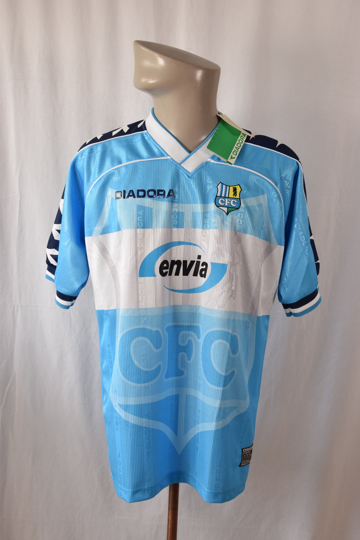 Chemnitzer FC 2000-2002 Heimtrikot Diadora L #6 Renn