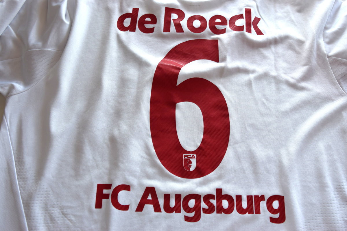 FC Augsburg 2010/2011 Heimtrikot #6 de Roeck JAKO L