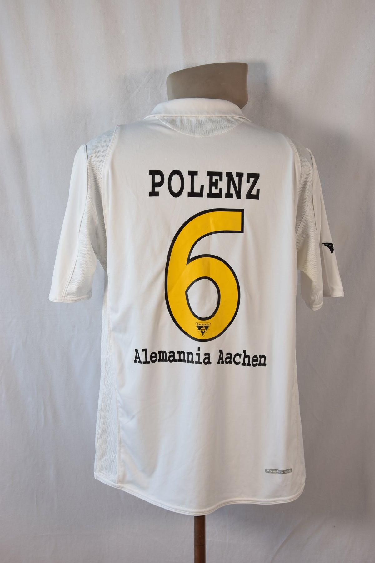 Alemannia Aachen 2008/2009 Auswärtstrikot XL #6 Polenz