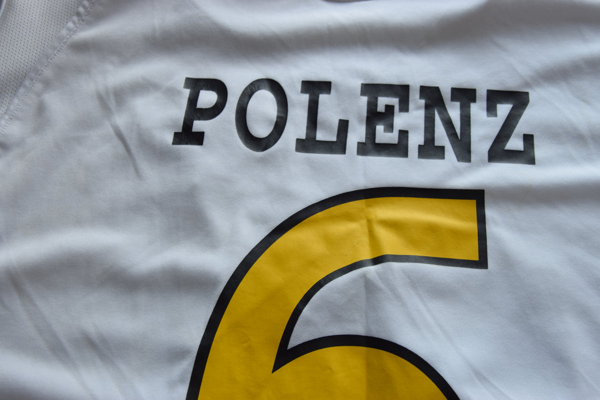 Alemannia Aachen 2008/2009 Auswärtstrikot XL #6 Polenz
