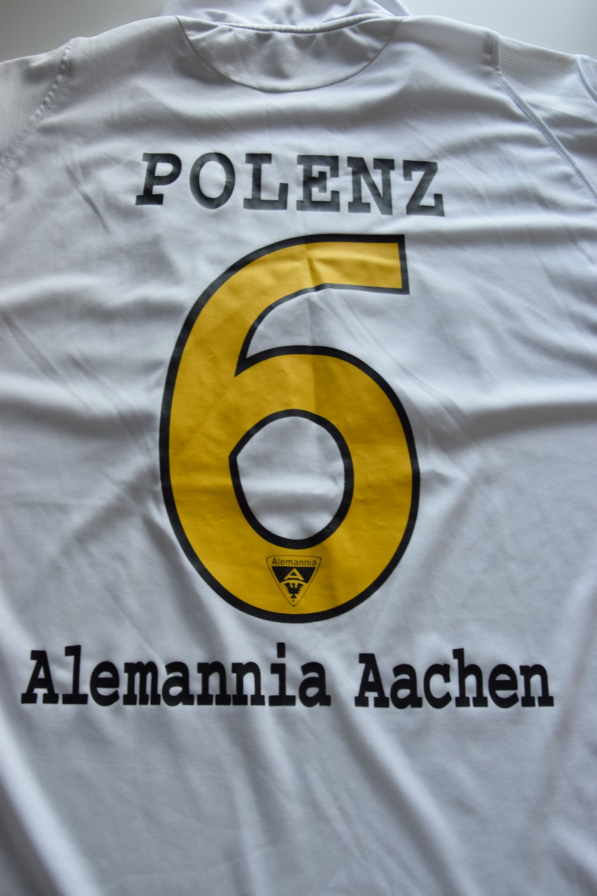 Alemannia Aachen 2008/2009 Auswärtstrikot XL #6 Polenz
