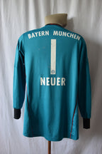 Bayern München Trikot 2013/2014 #1 Neuer Torwart M Adidas