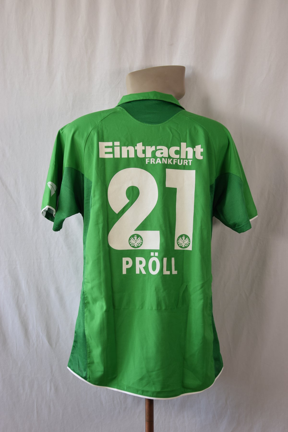 Eintracht Frankfurt 2006-2007 M/L Torwart #21 Pröll JAKO Trikot