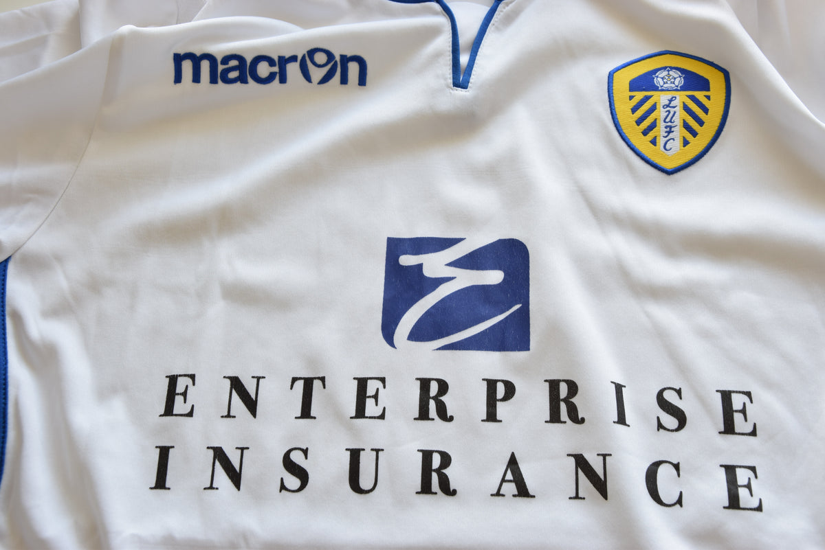Leeds United 2012/2013 Heim M/L Macron Trikot