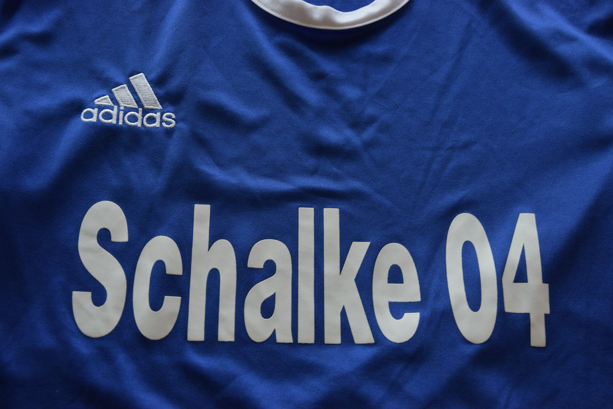 Schalke 04 2004/2005 Trainingstrikot Adidas L