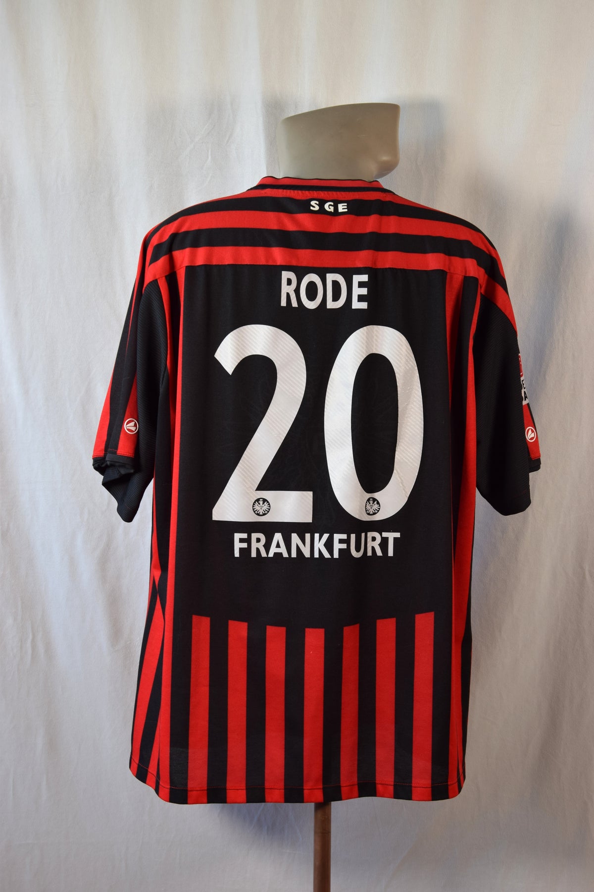 Eintracht Frankfurt 2012/2013 4XL Heim #20 Rode JAKO Trikot