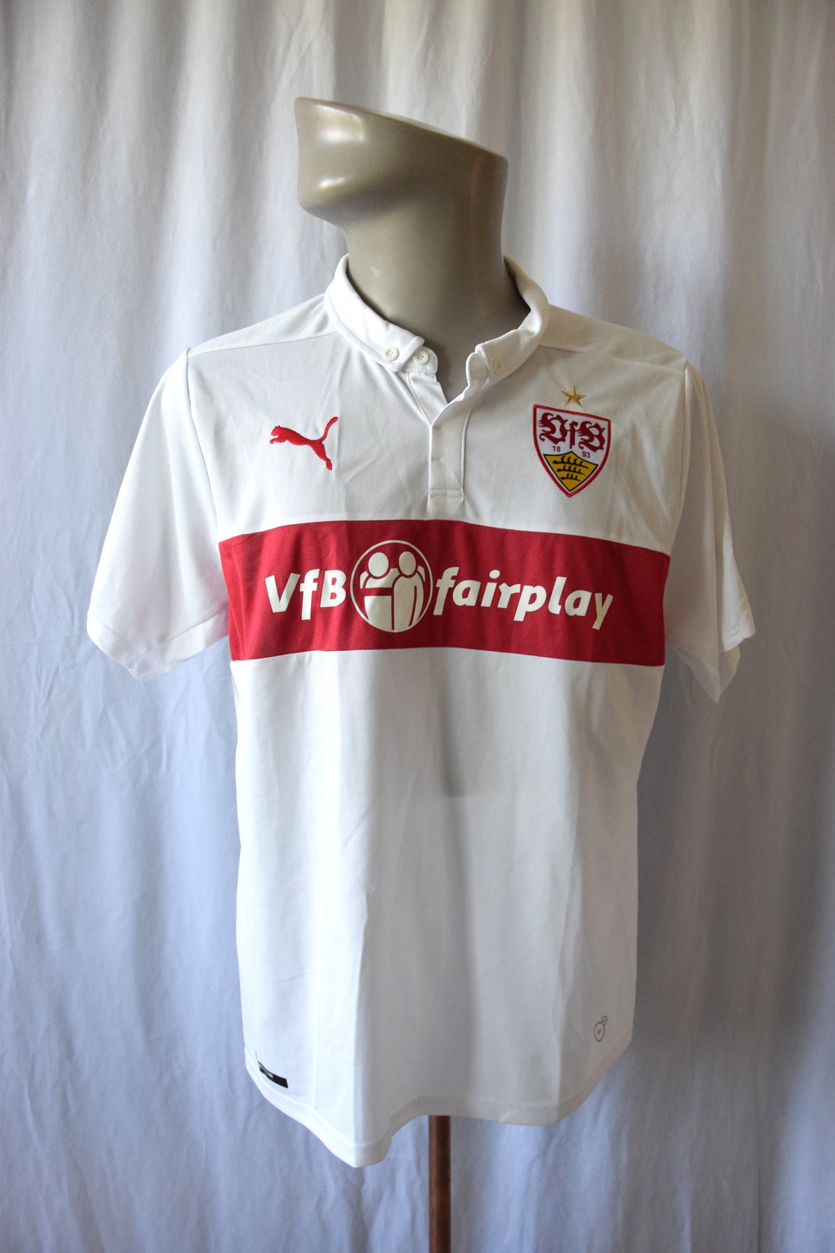 VfB Stuttgart Trikot 2014/2015 Heim Puma Shirt L