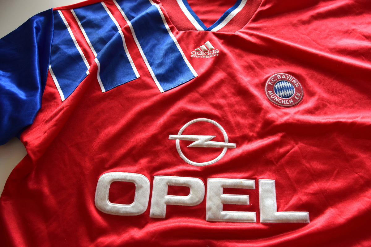 Bayern München 1994/1995 Heimtrikot Adidas XL