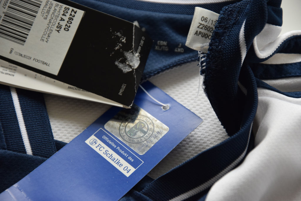 Schalke 04 Trikot 2013-2015 Auswärts XL Adidas Shirt