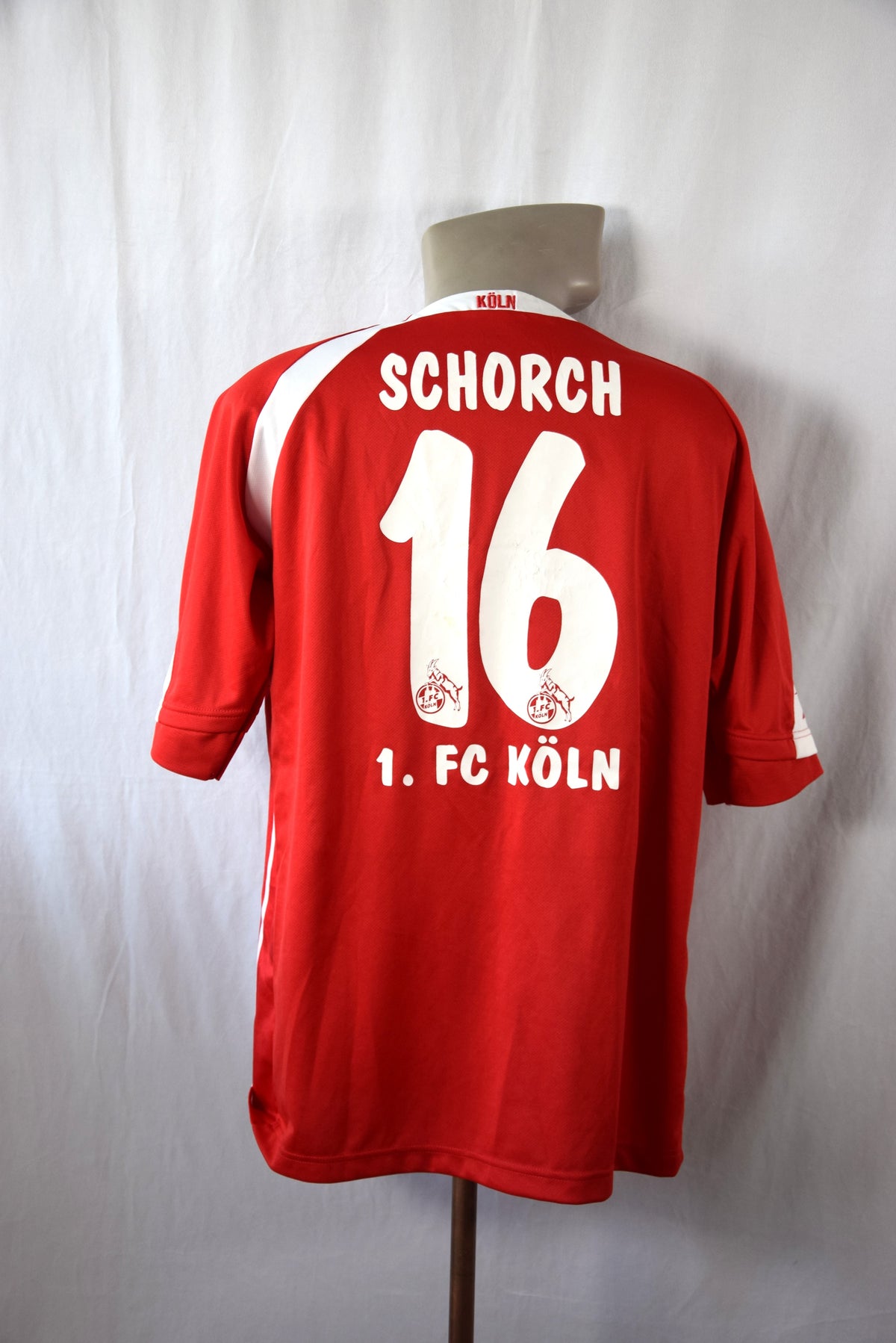 1. FC Köln 2009-2011 Heimtrikot L Reebok #16 Schorch