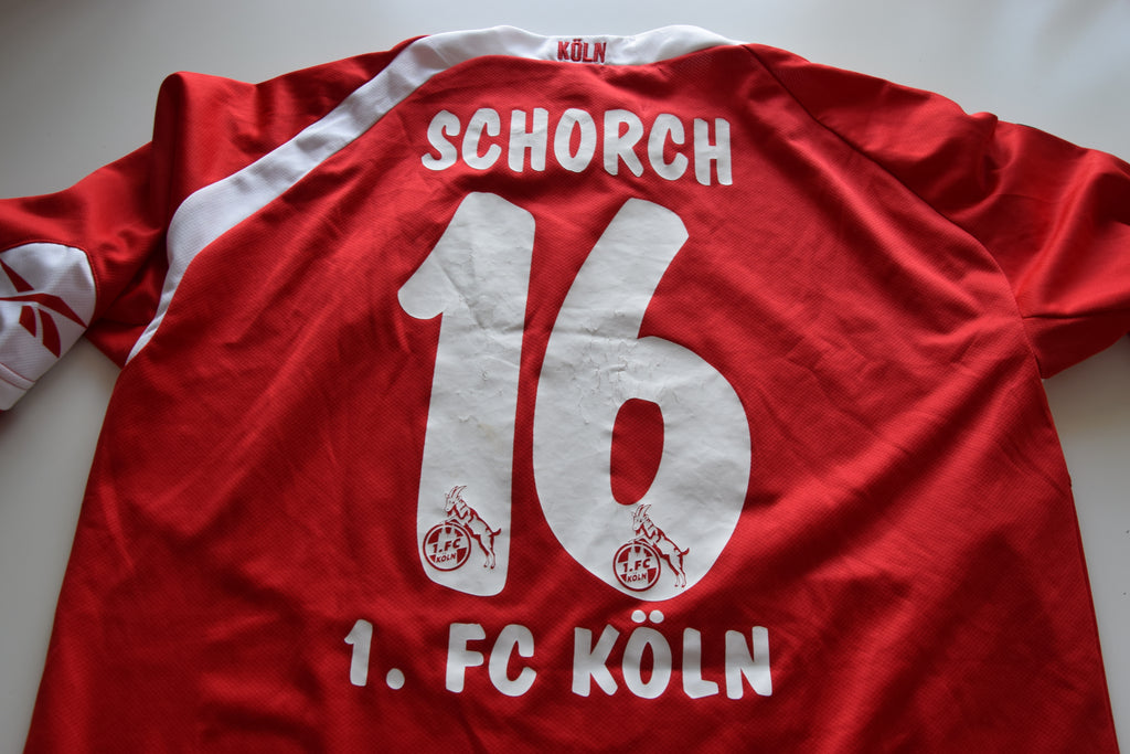 1. FC Köln 2009-2011 Heimtrikot L Reebok #16 Schorch