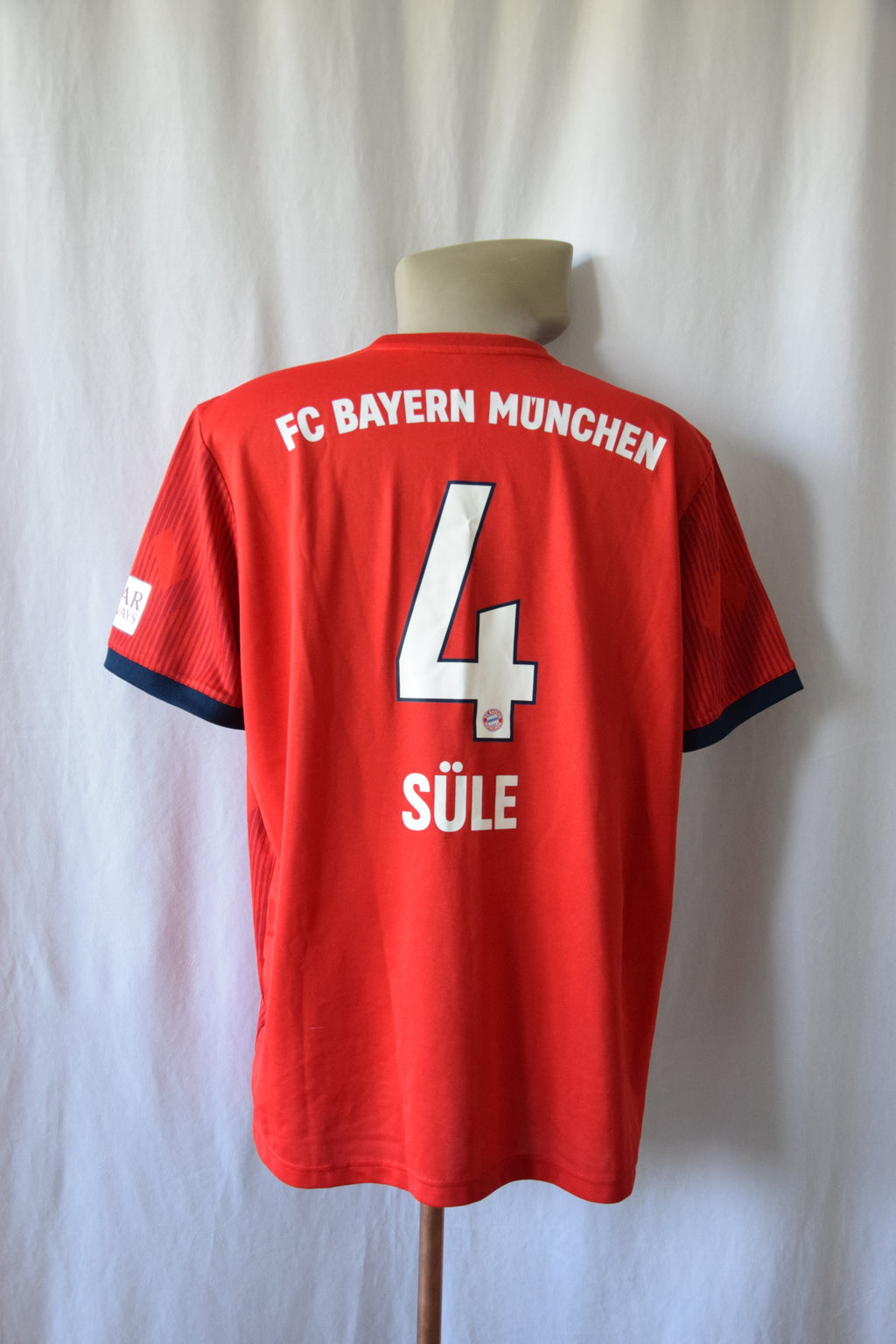 Bayern München 2018/2019 Heim Trikot XL #4 Süle Adidas