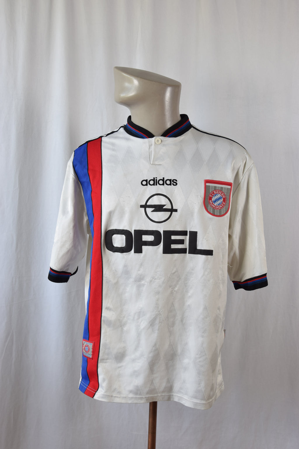 Bayern München 1997/1998 Auswärtstrikot Adidas M/L