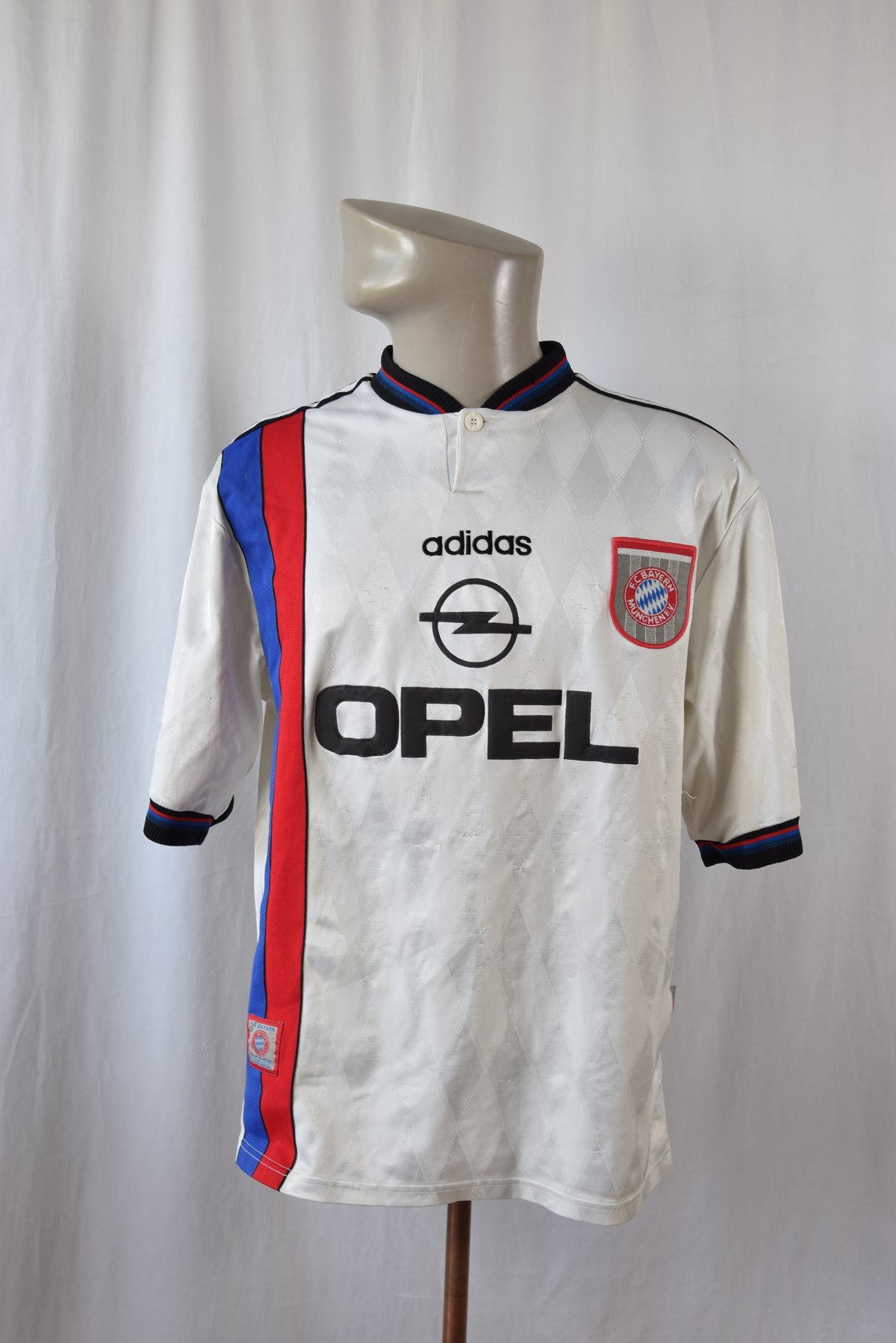 Bayern München 1997/1998 Auswärtstrikot Adidas M/L