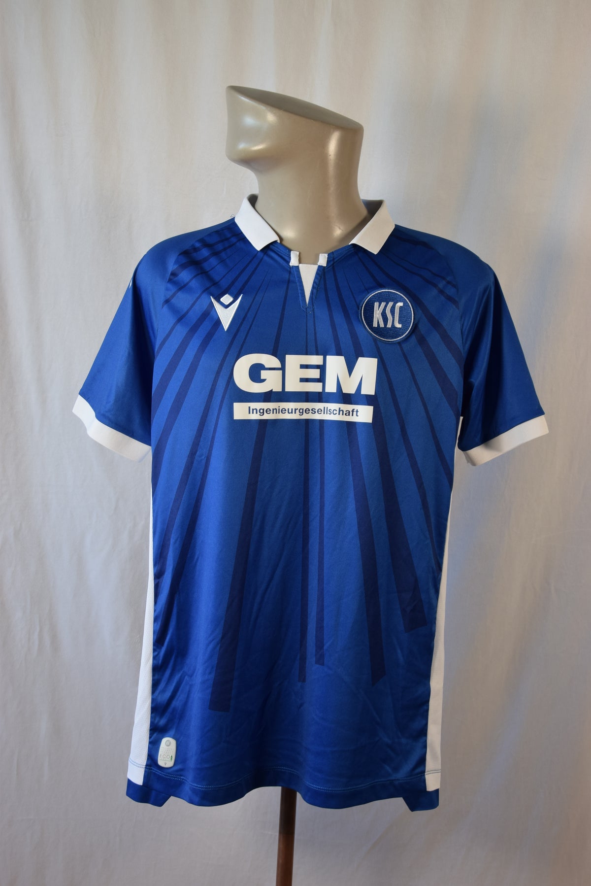 Karlsruher SC Trikot KSC 2021/2022 Macron Heim XL