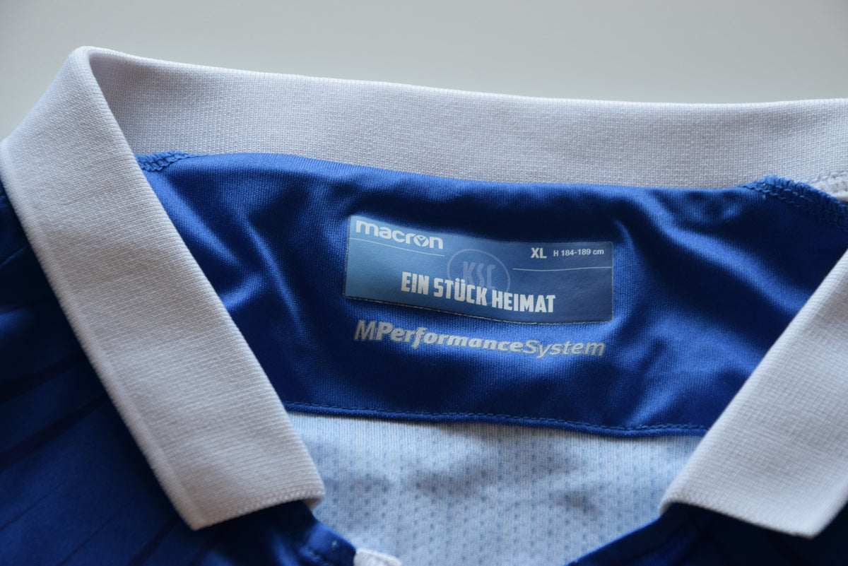Karlsruher SC Trikot KSC 2021/2022 Macron Heim XL
