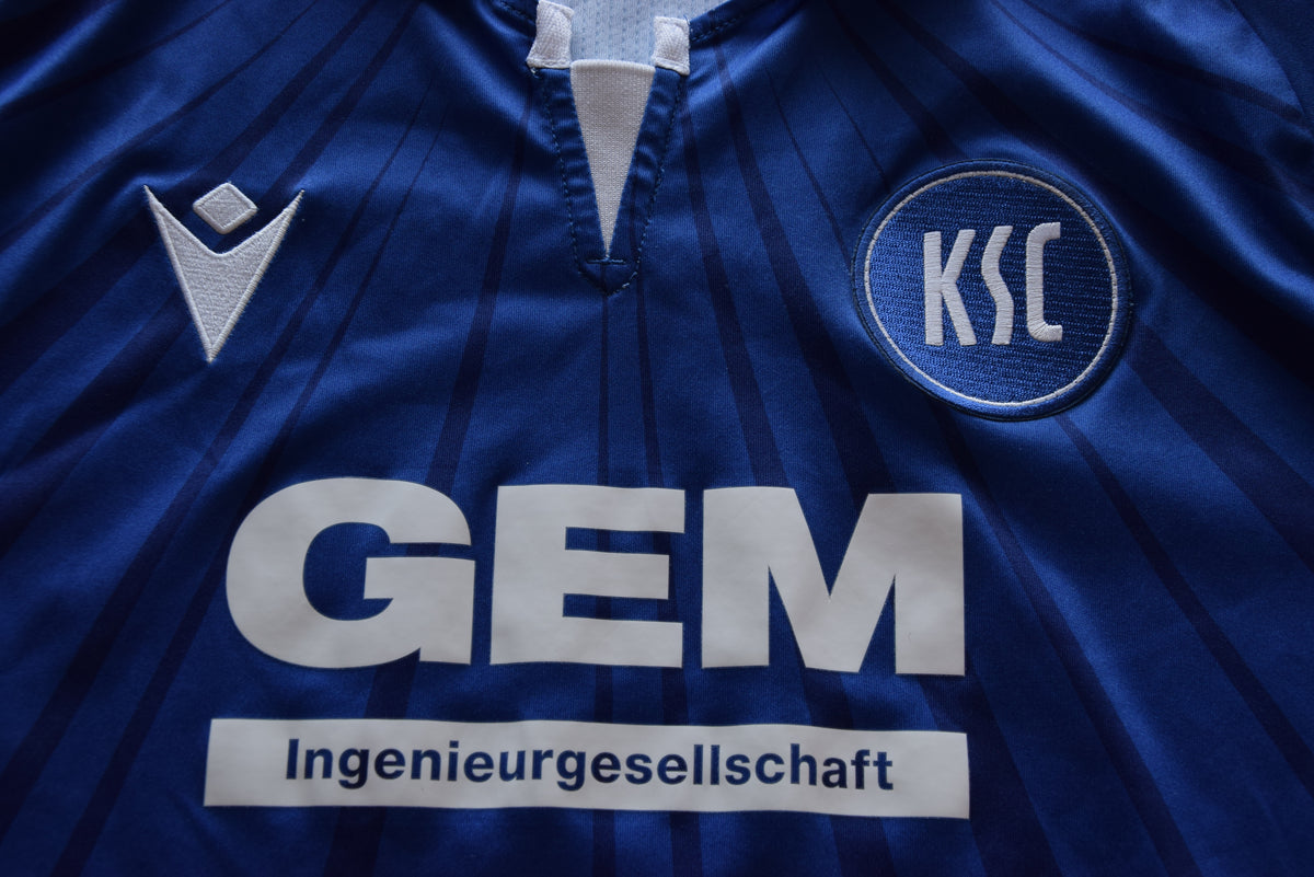 Karlsruher SC Trikot KSC 2021/2022 Macron Heim XL