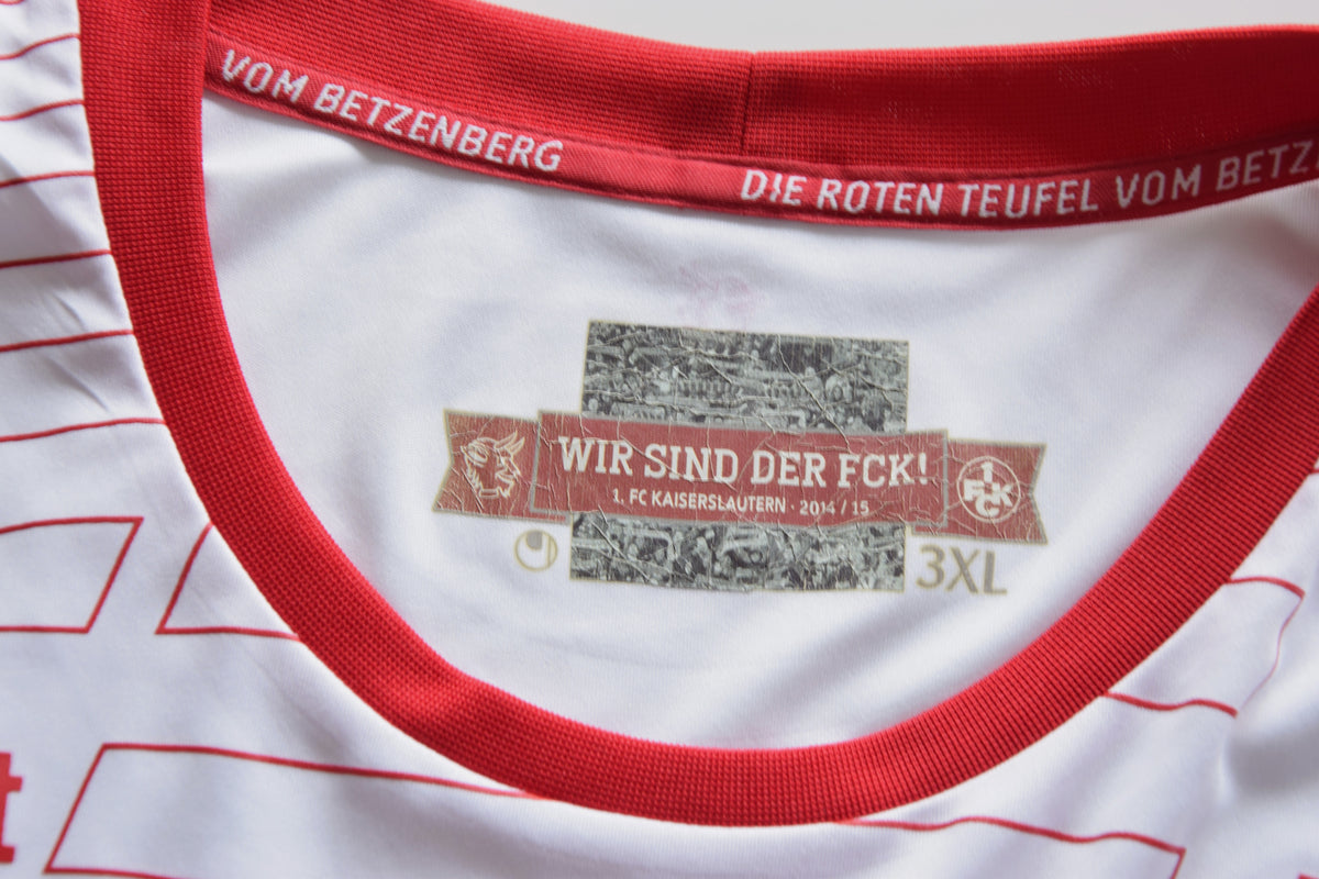 1. FC Kaiserslautern Trikot 2014/2015 Auswärts 3XL Uhlsport
