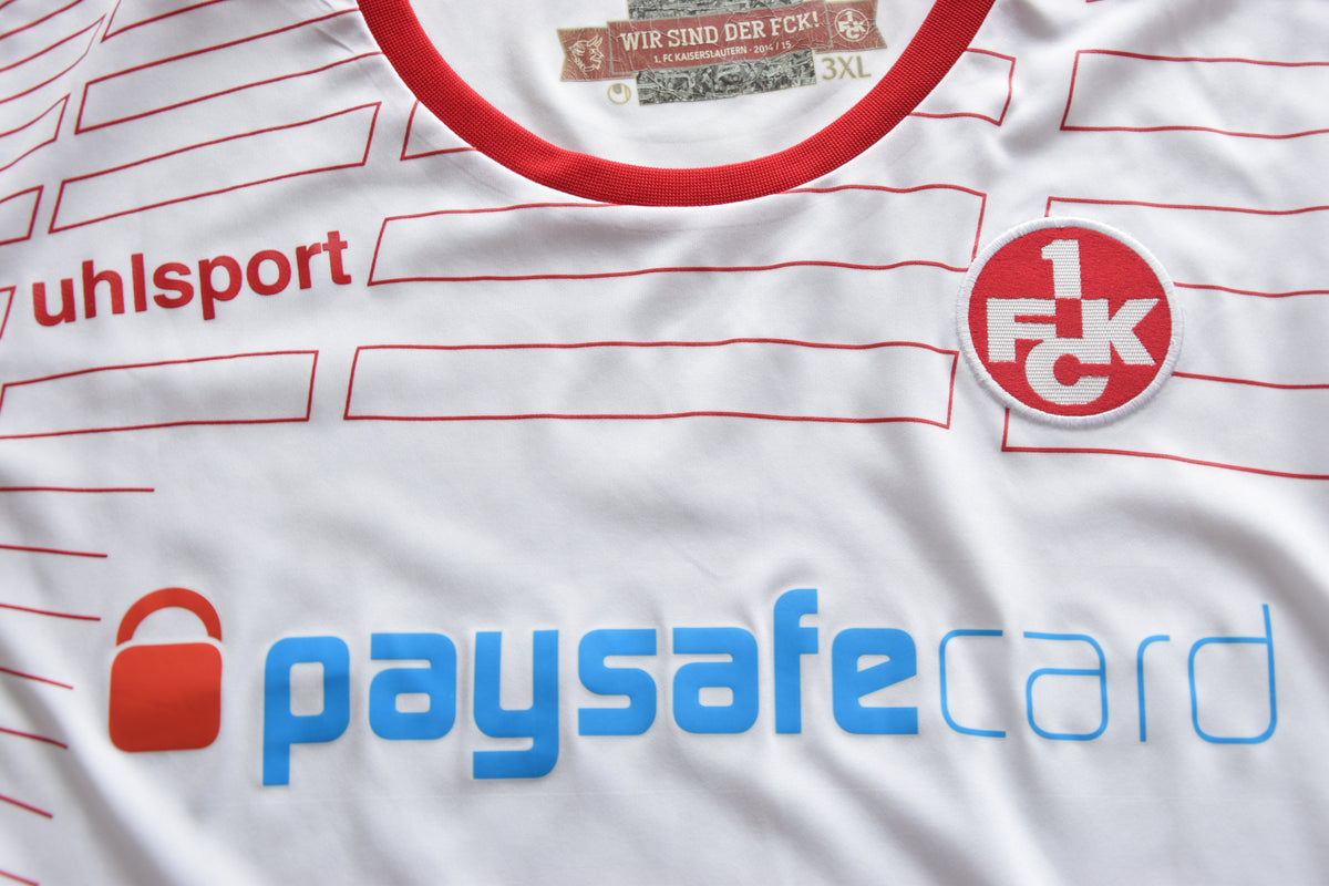 1. FC Kaiserslautern Trikot 2014/2015 Auswärts 3XL Uhlsport