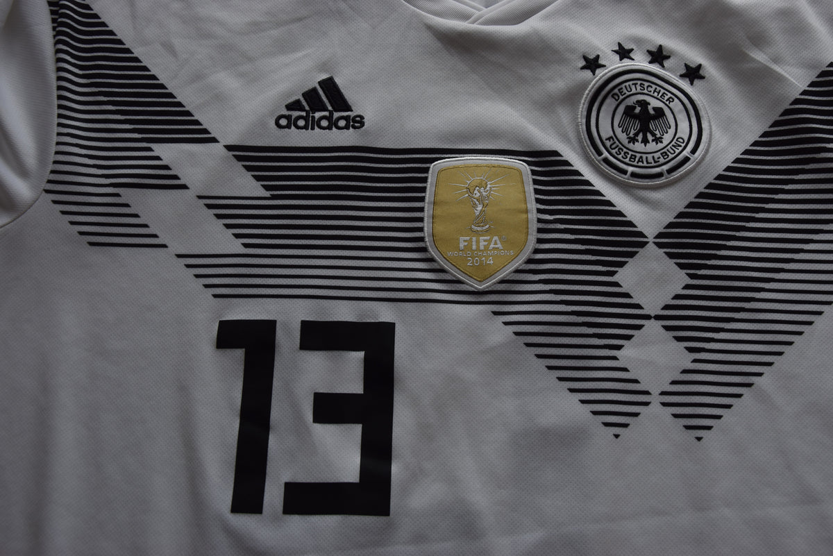 DFB Deutschland 2018  Heimtrikot Adidas XXL #13 Müller