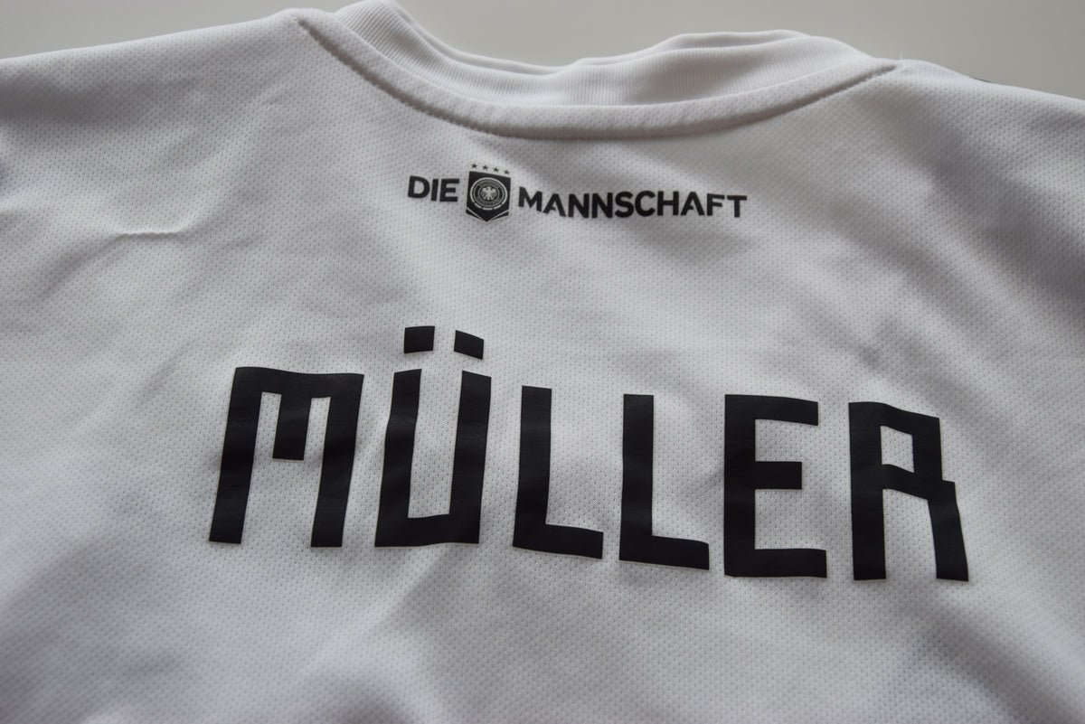 DFB Deutschland 2018  Heimtrikot Adidas XXL #13 Müller