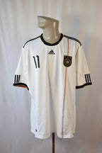 DFB Deutschland 2010 Heimtrikot #11 Klose Adidas 3XL