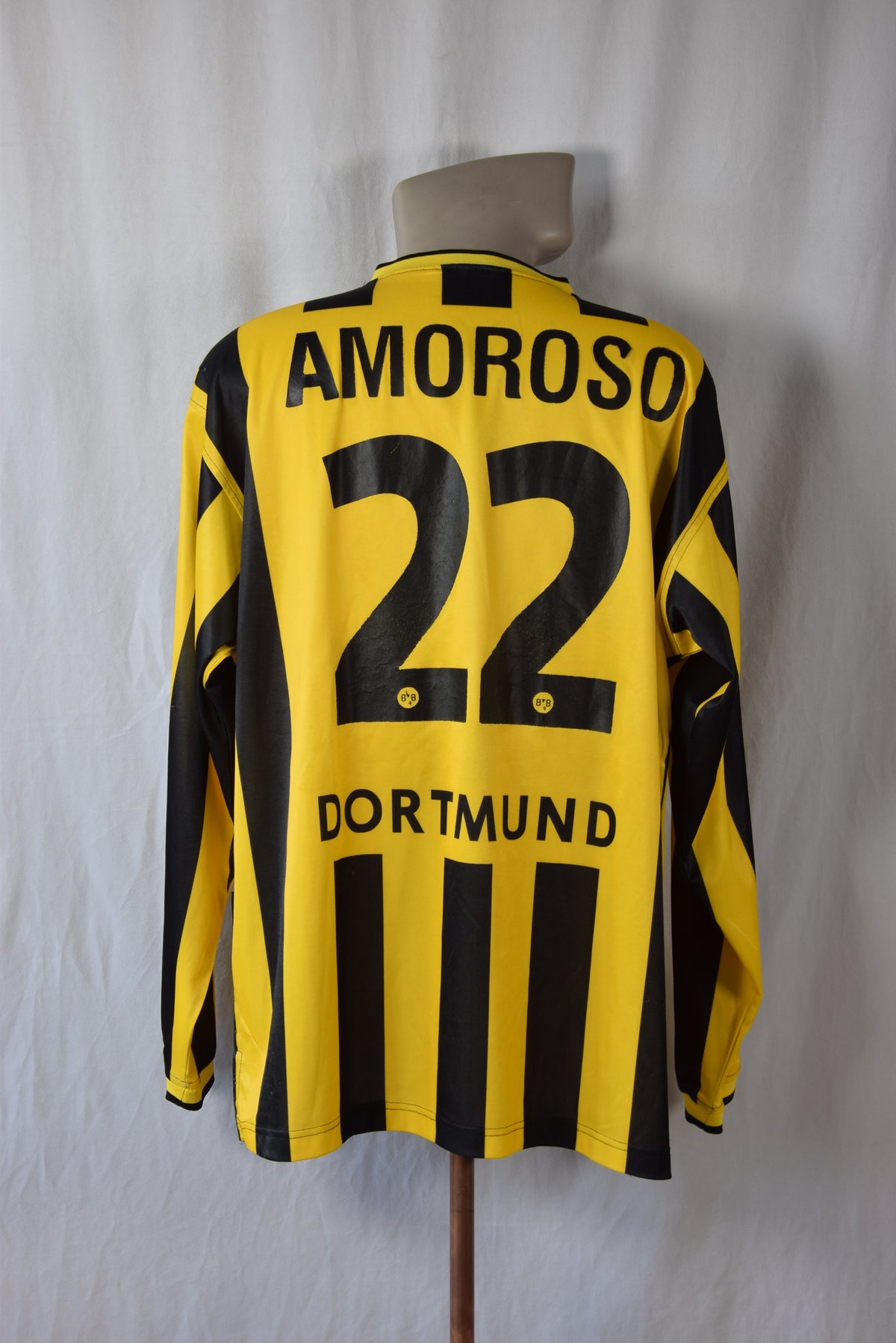 BVB Borussia Dortmund 2000-2002 Heimtrikot #22 Amoroso XL