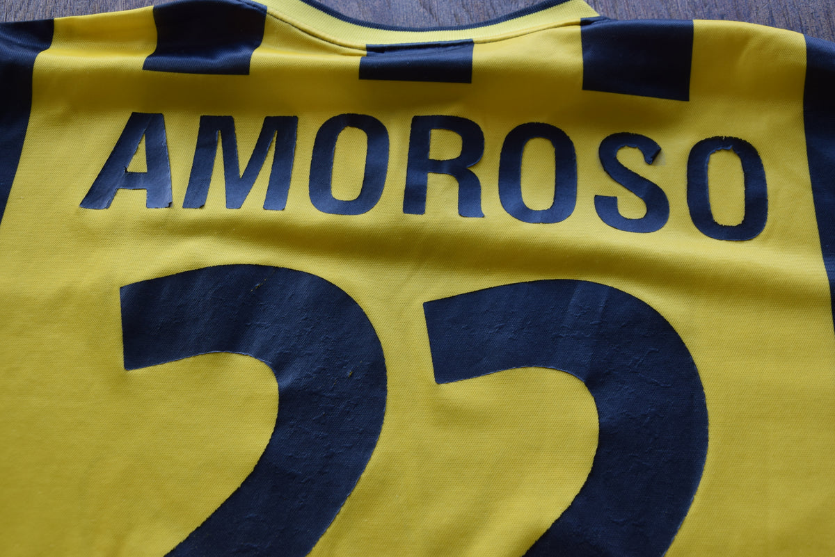BVB Borussia Dortmund 2000-2002 Heimtrikot #22 Amoroso XL