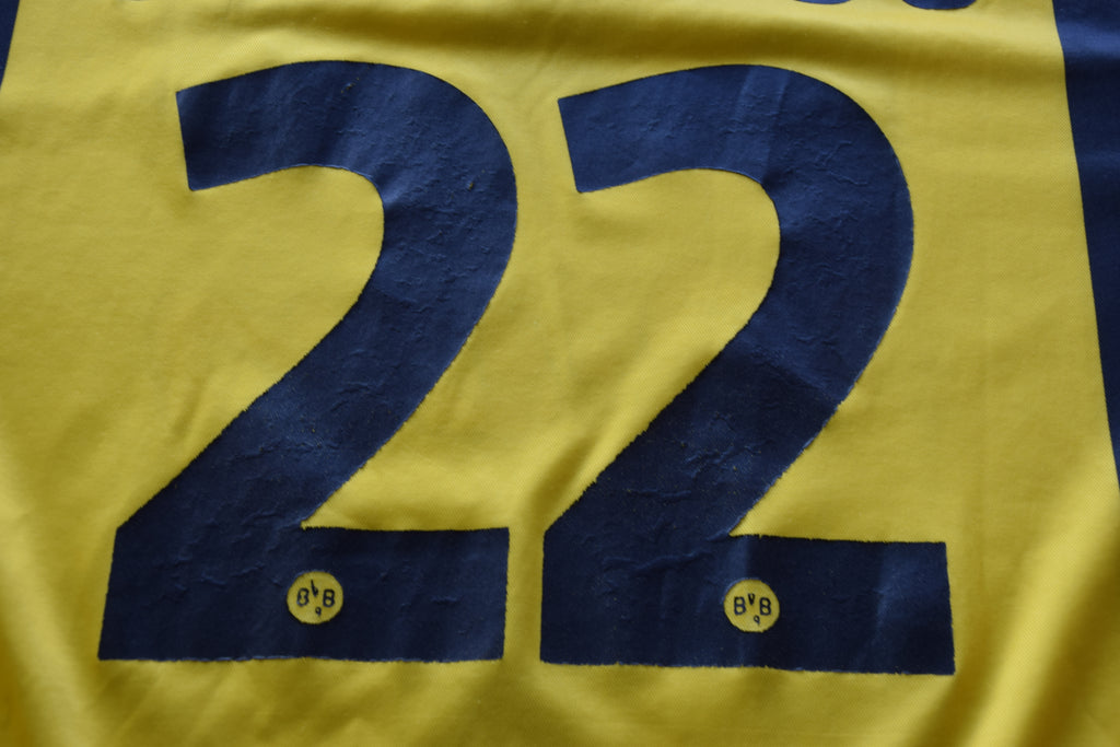 BVB Borussia Dortmund 2000-2002 Heimtrikot #22 Amoroso XL