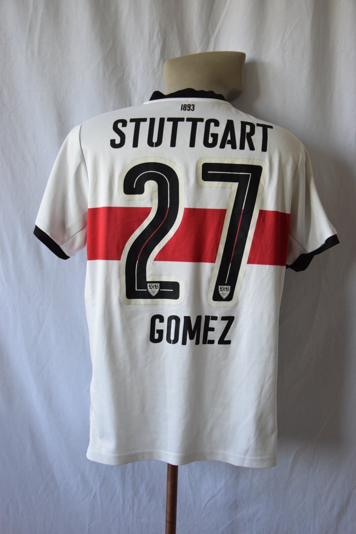 VfB Stuttgart 2017/2018 Heim #27 Gomez L Puma Trikot