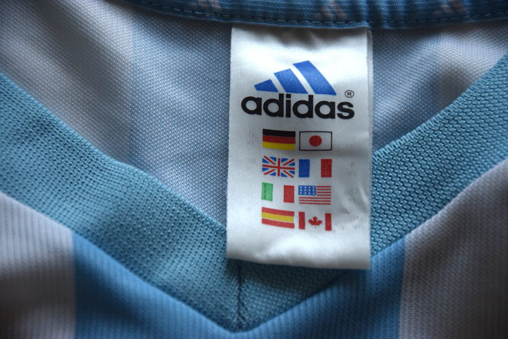 Argentinien 2002 Heim XL Trikot Adidas