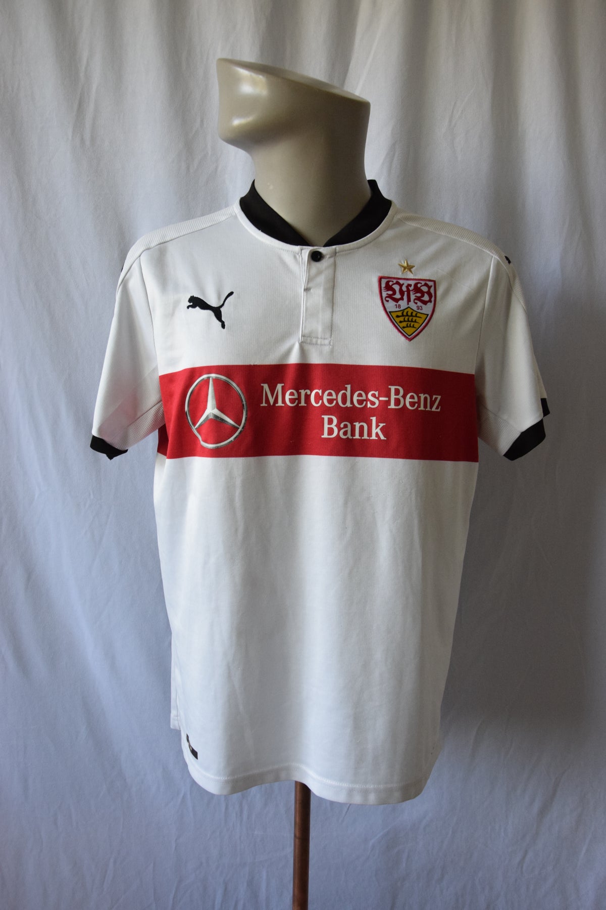 VfB Stuttgart 2017/2018 Heim #27 Gomez L Puma Trikot
