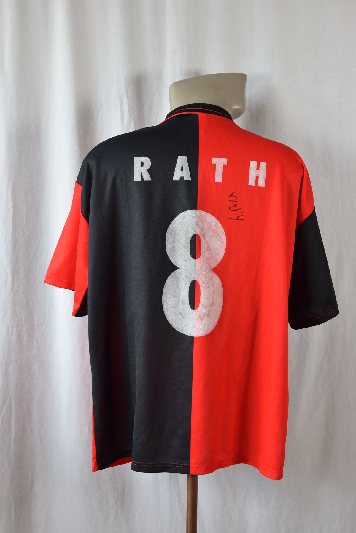 SC Freiburg 1996/1997 Heimtrikot #8 Rath XL Uhlsport