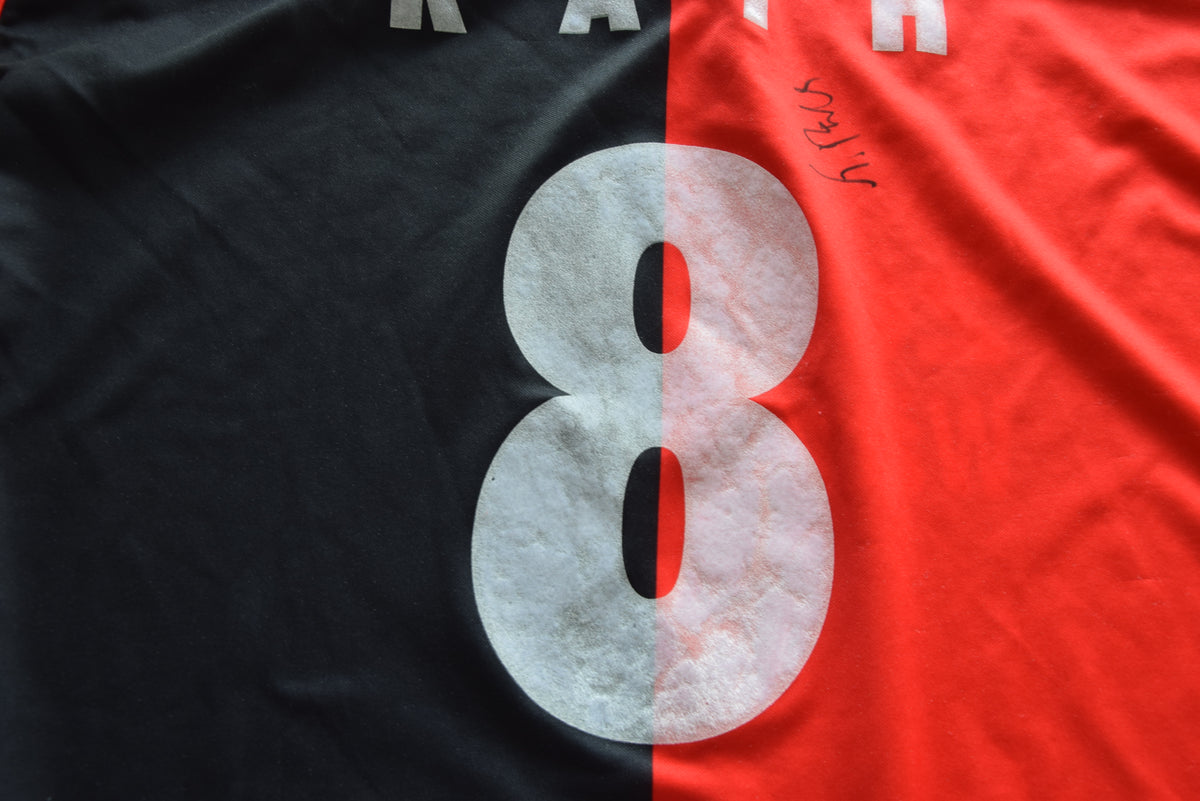 SC Freiburg 1996/1997 Heimtrikot #8 Rath XL Uhlsport
