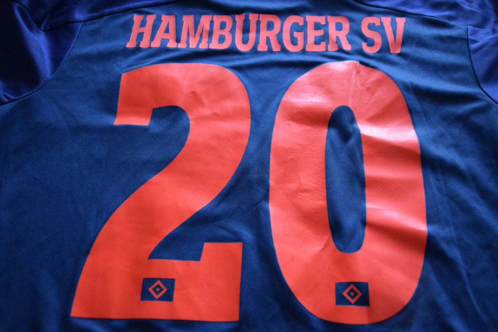 Hamburger SV Trikot 2020/2021 Auswärts M #20 Gjasula HSV Adidas